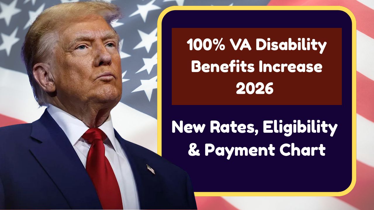100% VA Disability Benefits Increase 2026 – New Rates, Eligibility & Payment Chart