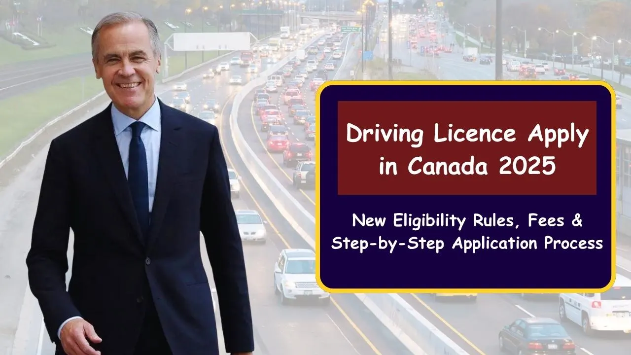 Driving Licence Apply in Canada 2025