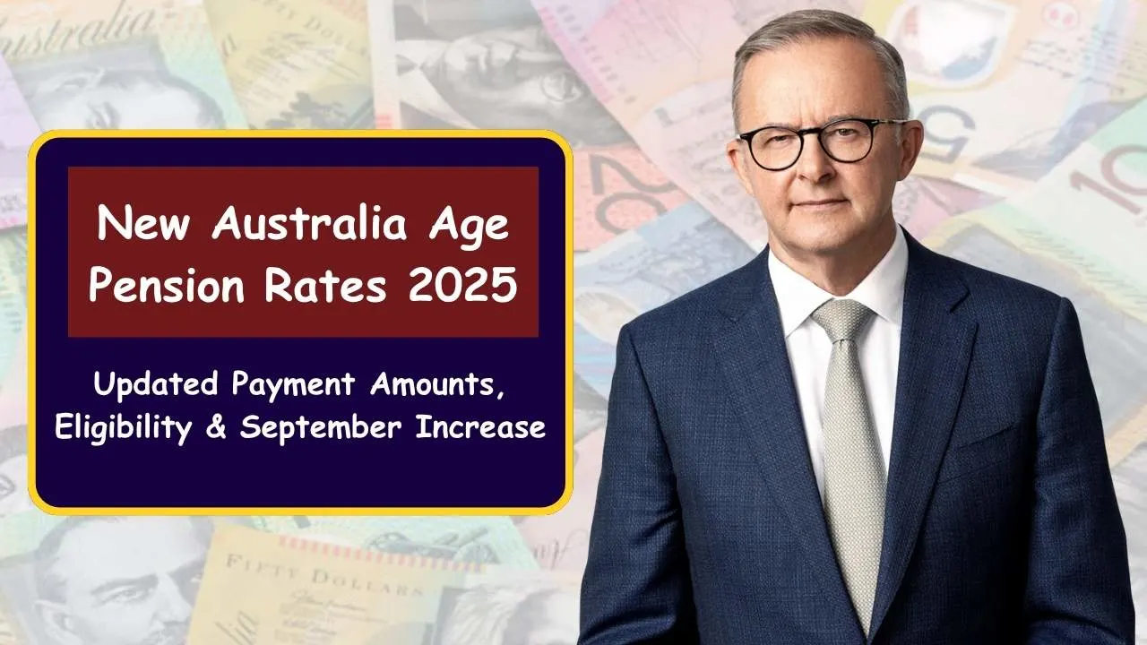 New Australia Age Pension Rates 2025