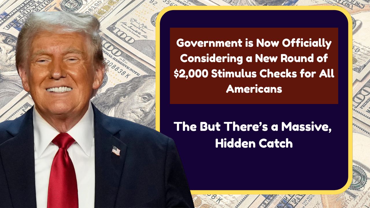 The Government is Now Officially Considering a New Round of $2,000 Stimulus Checks for All Americans – But There’s a Massive, Hidden Catch