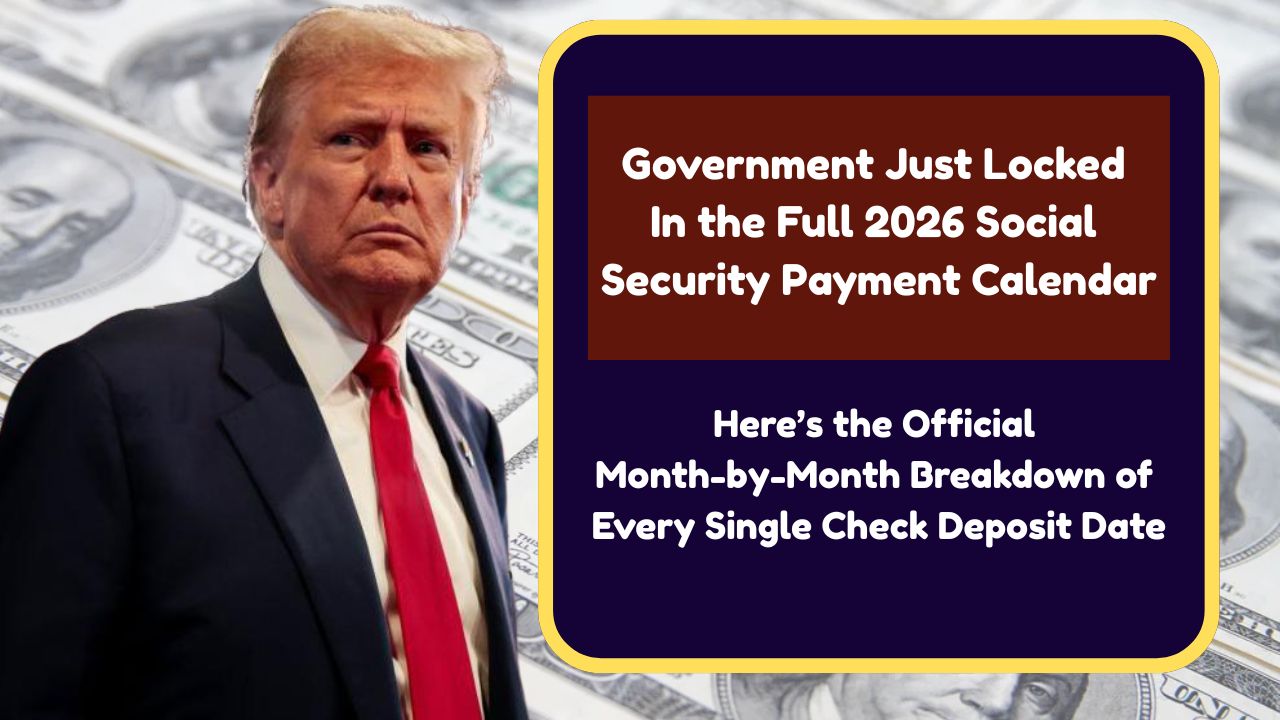 The Government Just Locked In the Full 2026 Social Security Payment Calendar — Here’s the Official Month-by-Month Breakdown of Every Single Check Deposit Date