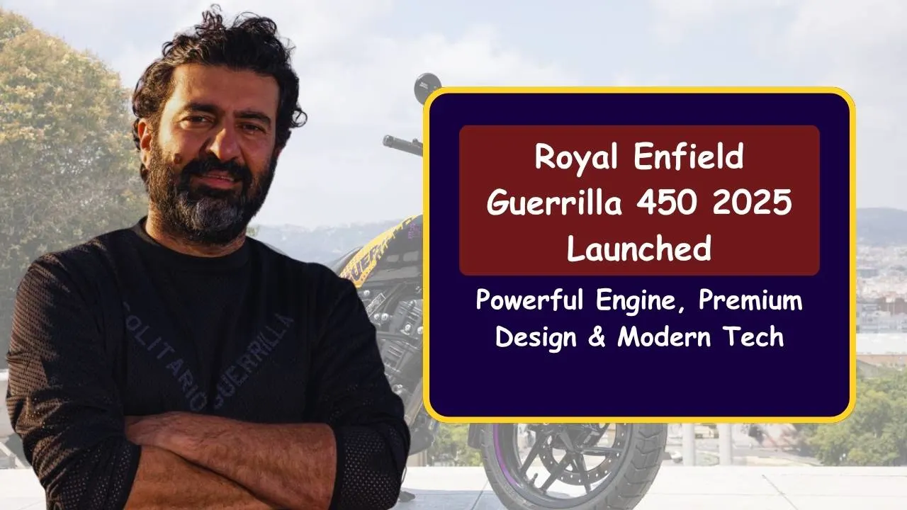 Royal Enfield Guerrilla 450 2025 Launched
